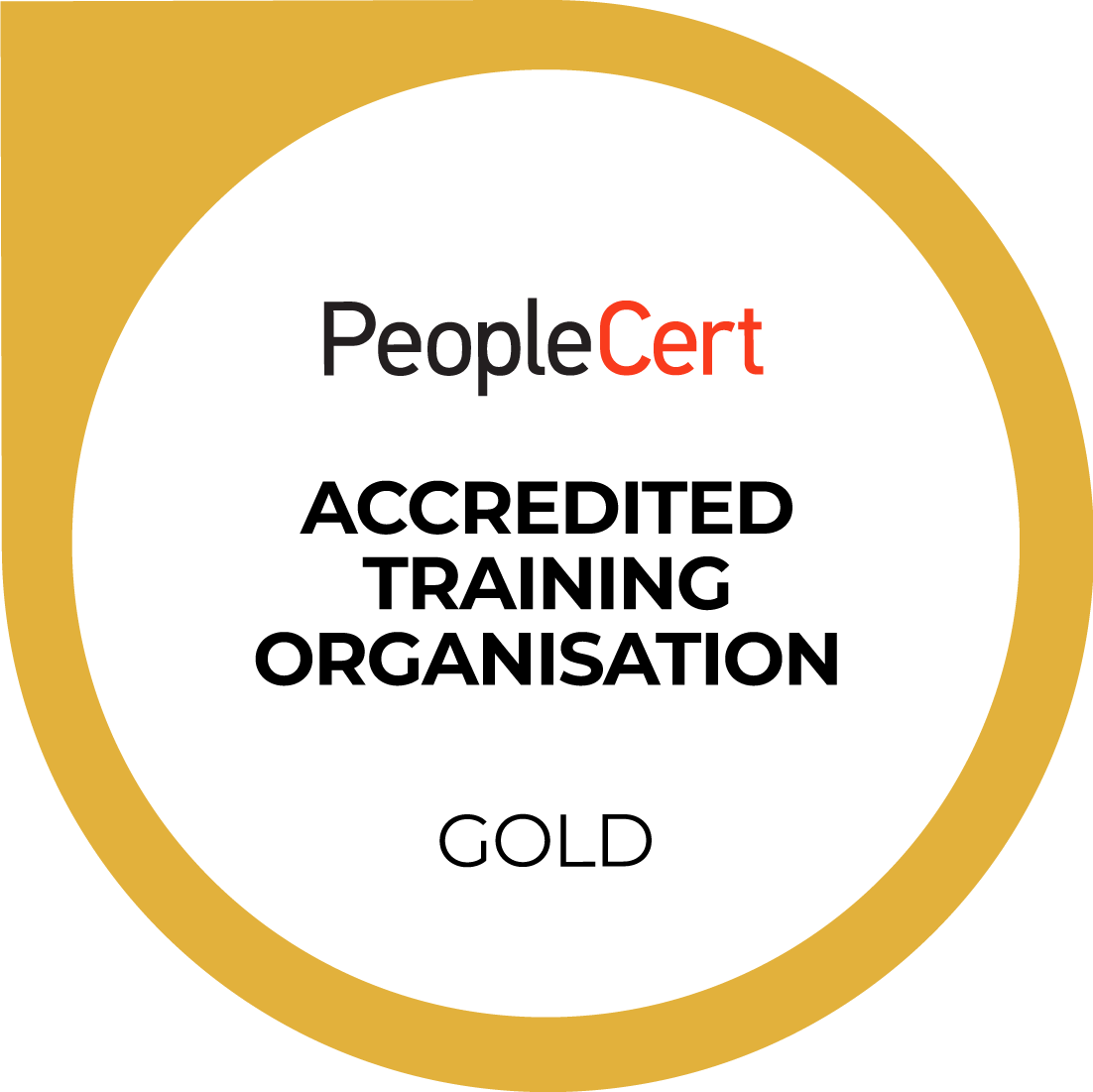 PeopleCert Accredited Training Organisation - Gold